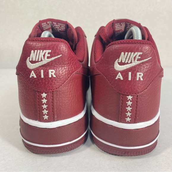 Nike Air Force 1 Low Team Red Sneakers Shoes AA4083-600; Men’s Sz 9 — Excellent! - Picture 10 of 15